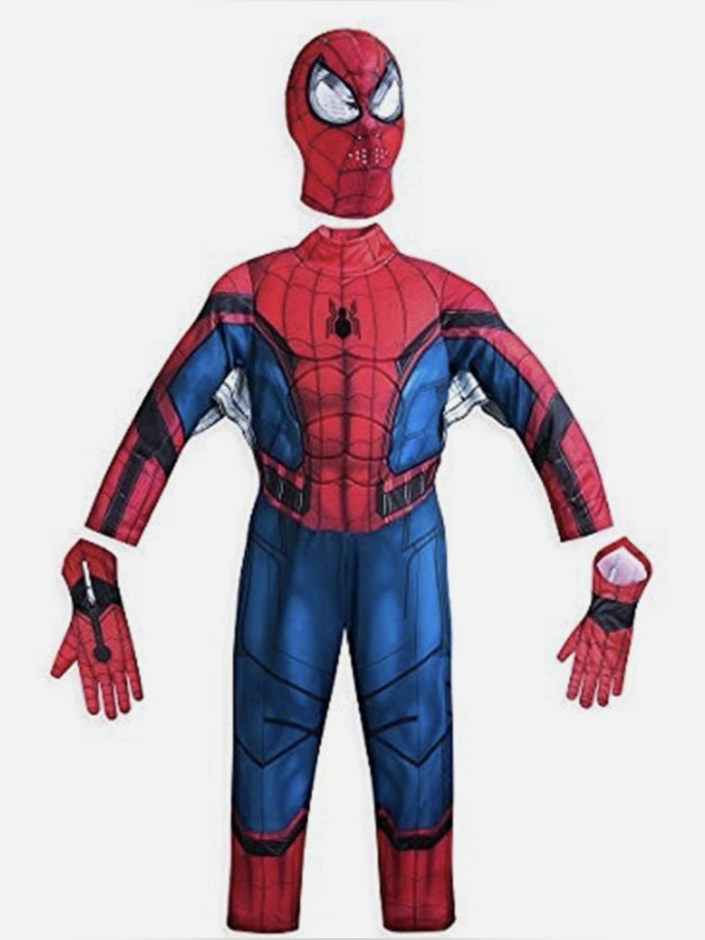 Disney MARVEL SPIDER🕷️MAN HOMECOMING SUPERHERO COSTUME SIZE 9-10 🌟NWT🌟
